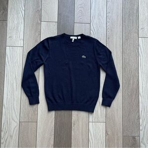 Lacoste kids Cotton Dark Blue Sweater